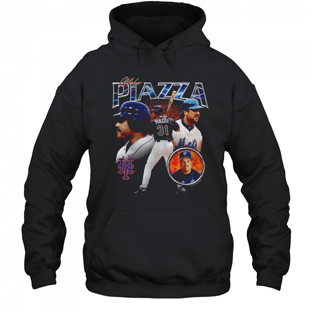 Mike Piazza New York Mets 2000 Subway Series 25th Anniversary Power shirt