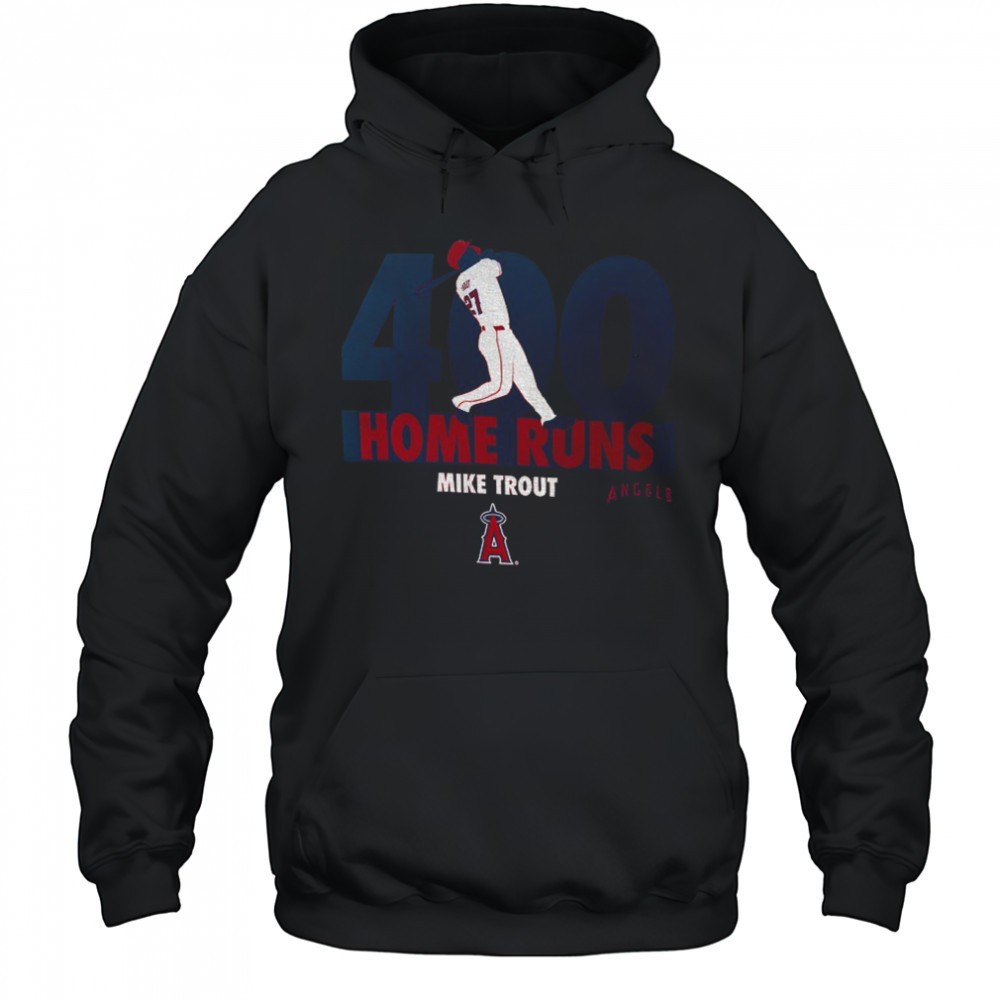 Mike Trout Los Angeles Angels 400 Career Home Runs shirt