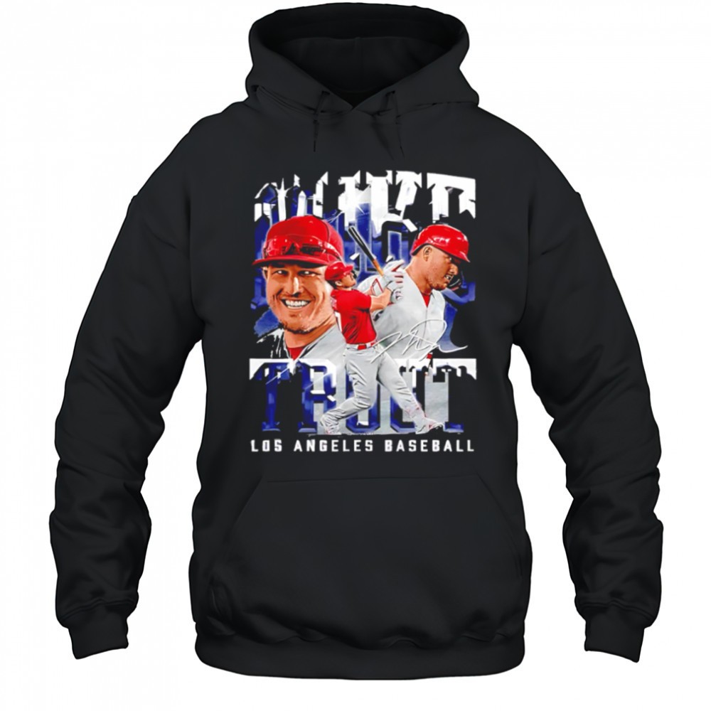 Mike Trout Los Angeles Vintage graphic shirt