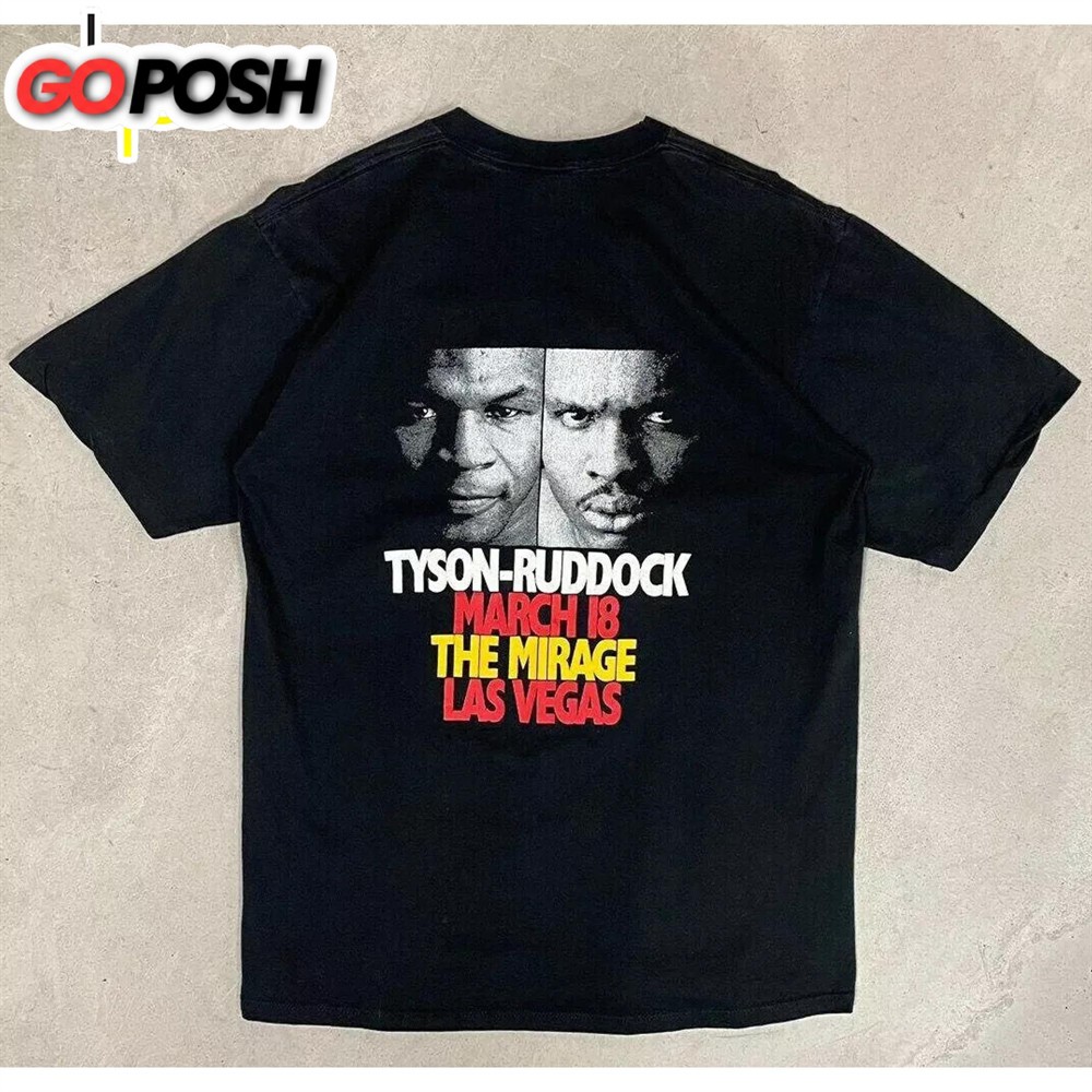 Mike Tyson Razor Ruddock Fight S-4xl Shirt
