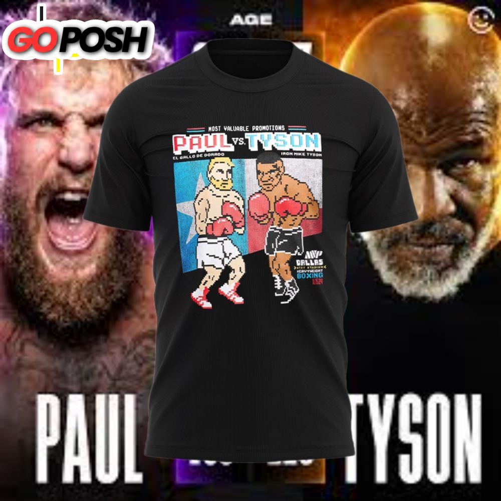 Mike-Tyson-Vs-Jake-Paul-Boxing-Special-Tshirt-2