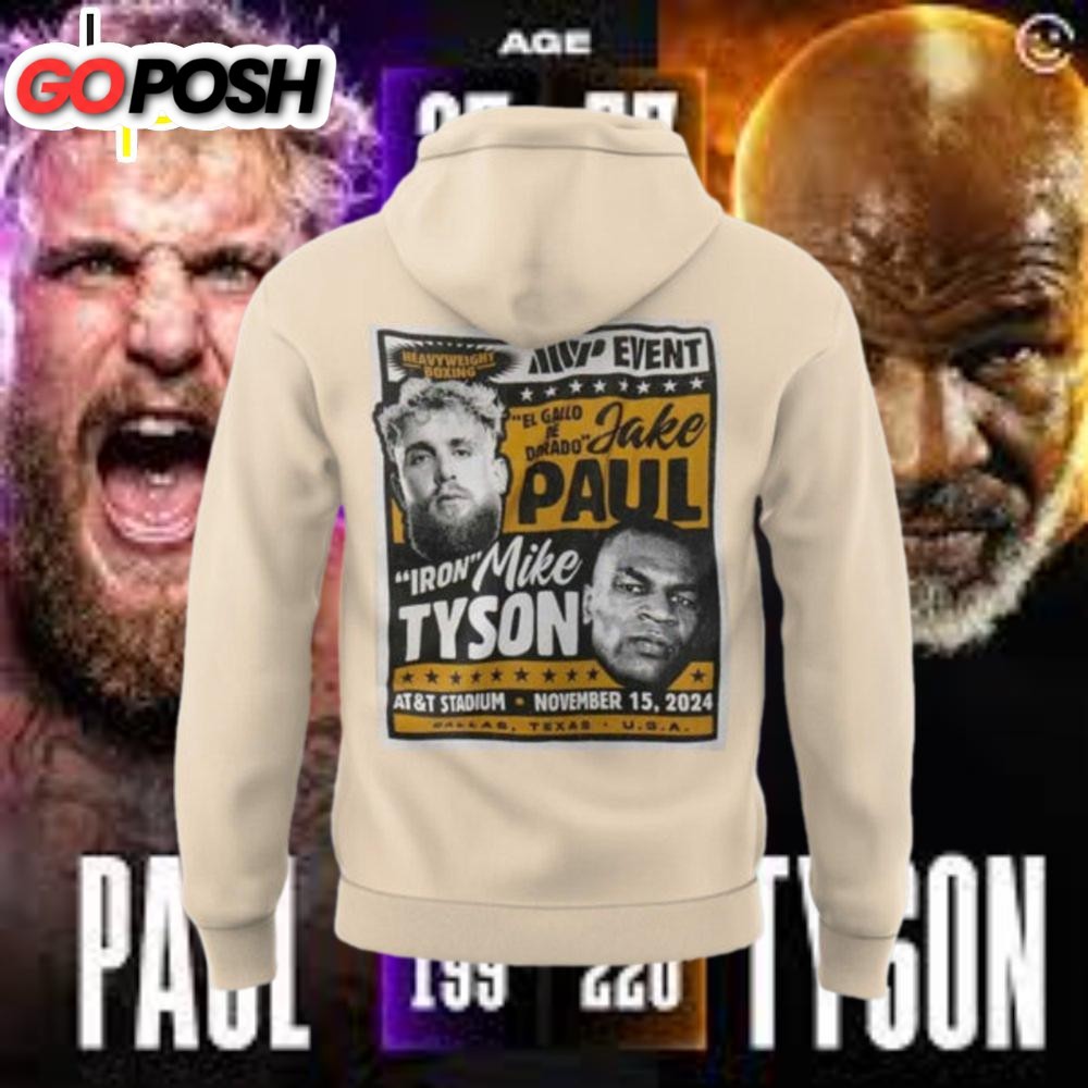 Mike Tyson Vs Jake Paul Mvp Special Hoodie 2