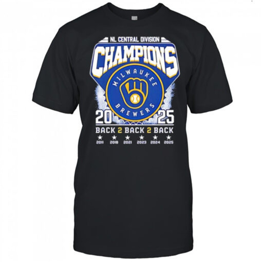 milwaukee-brewers-2025-nl-central-division-champions-back-2-back-2-back-shirt-3n0mo092 Milwaukee Brewers 2025 NL Central Division Champions back 2 back 2 back shirt