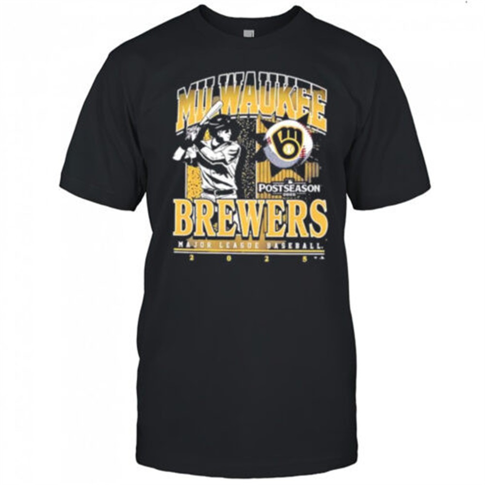 Milwaukee Brewers 2025 Postseason Participant Playoff Franklin shirt