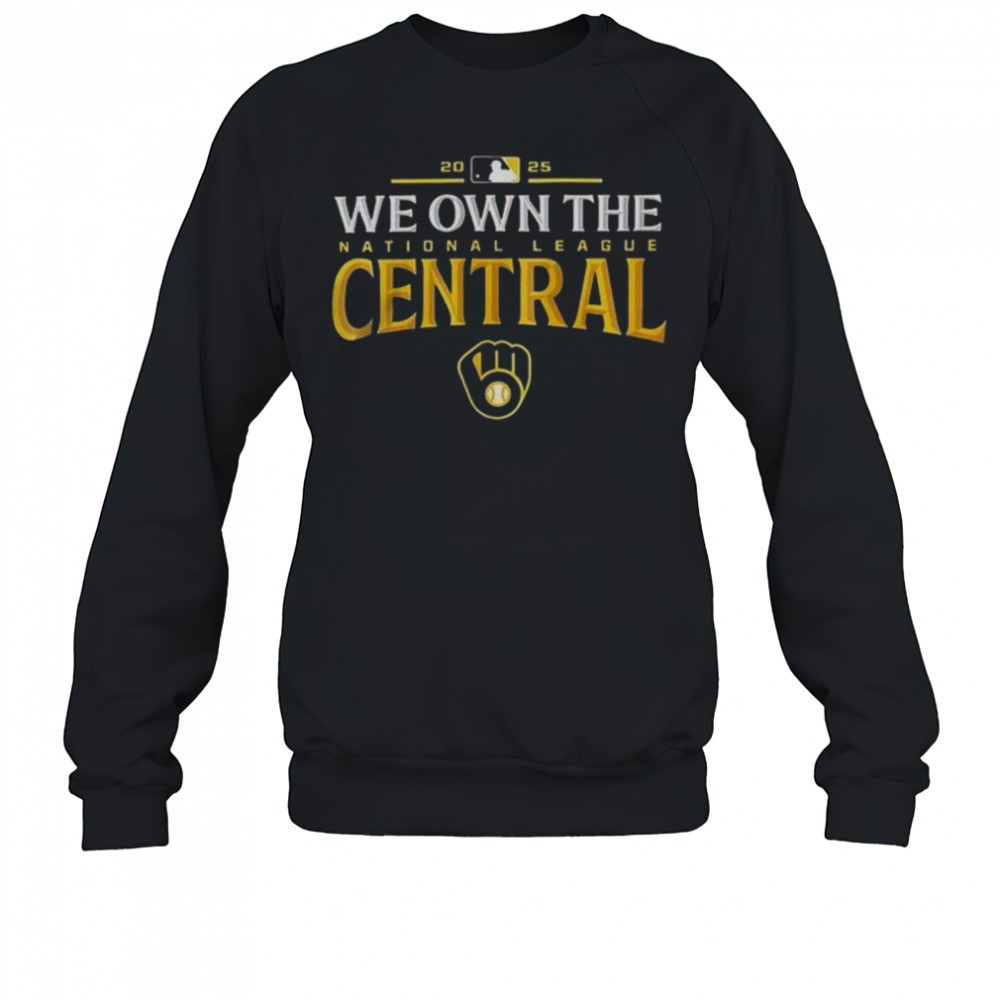 milwaukee-brewers-2025-we-own-the-american-league-central-division-champions-t-s-deh6psoa Milwaukee Brewers 2025 We Own The American League Central Division Champions T-Shirt