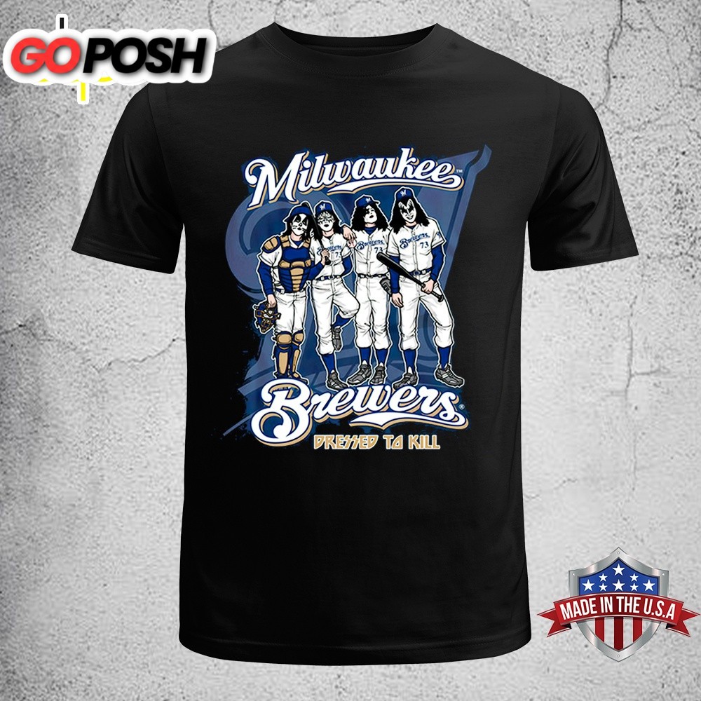 Milwaukee Brewers Dressed to Kill Unisex T-Shirt