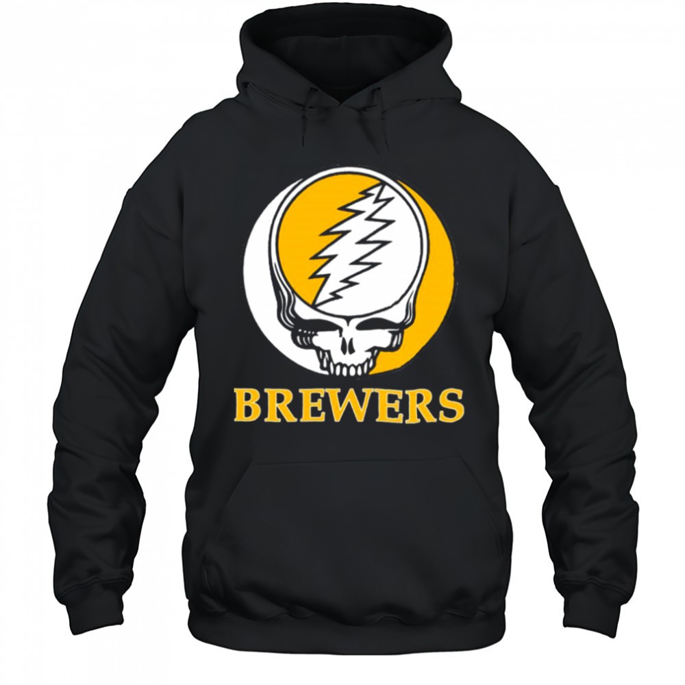 Milwaukee Brewers Grateful Dead logo shirt
