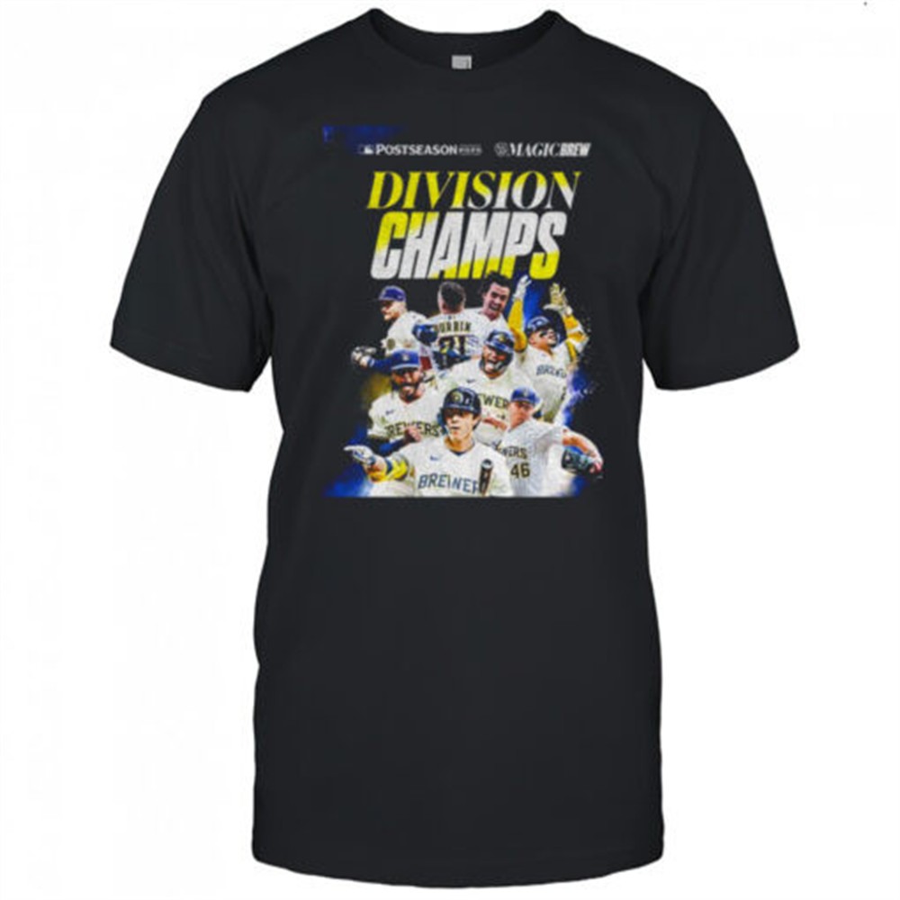 milwaukee-brewers-postseason-division-champs-mlb-2025-shirt-wosypalk Milwaukee Brewers Postseason Division Champs MLB 2025 shirt