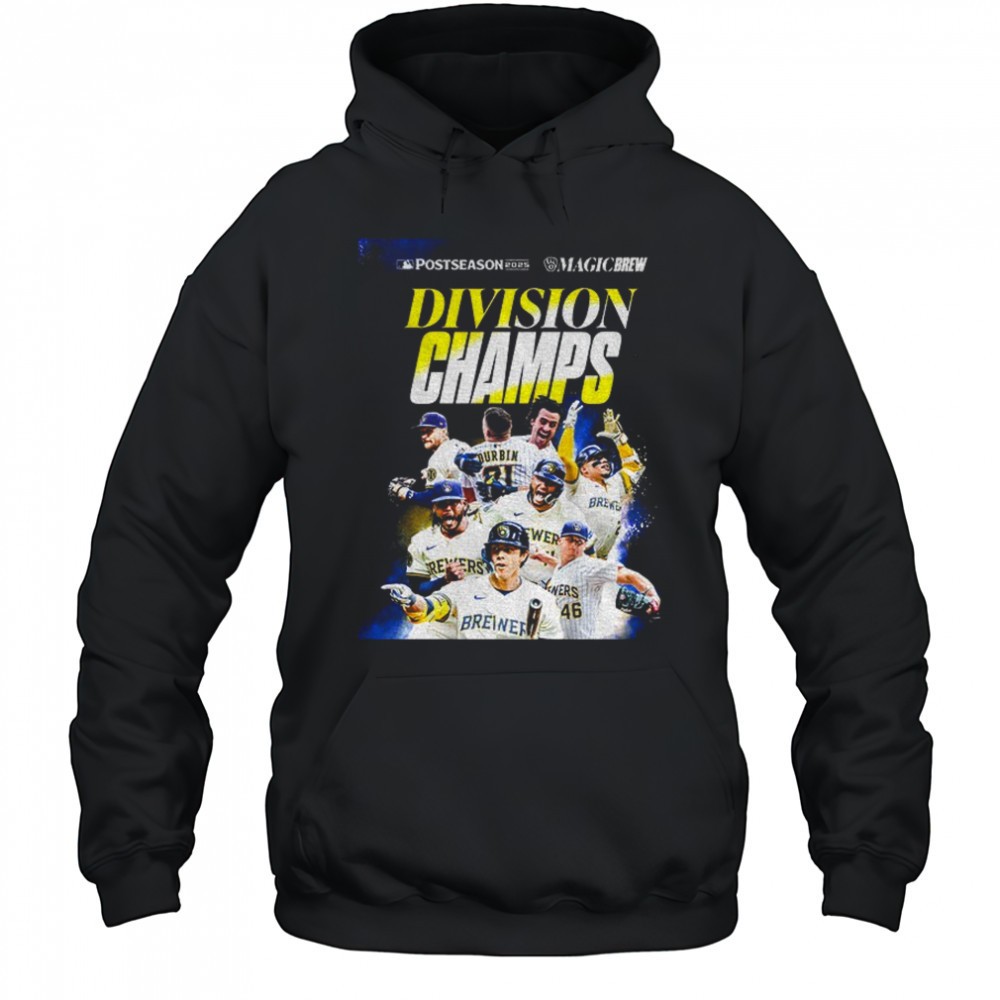 Milwaukee Brewers Postseason Division Champs MLB 2025 shirt