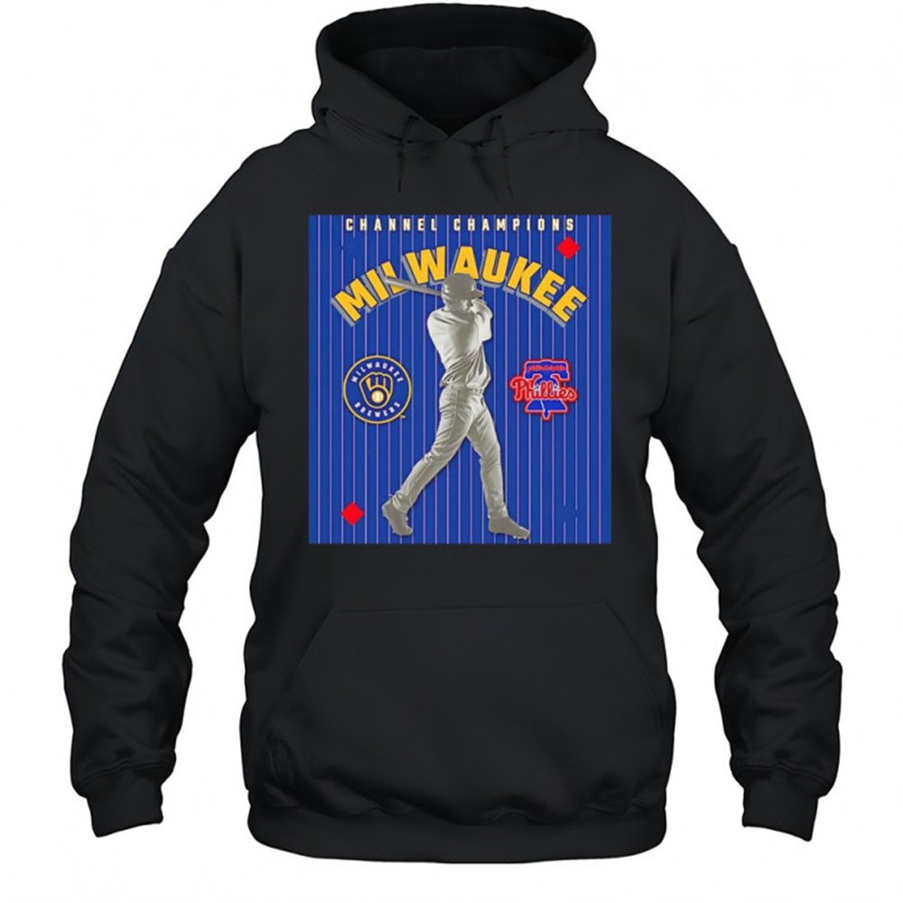 Milwaukee Brewers vs Philadelphia Phillies channel Champions 2025 shirt
