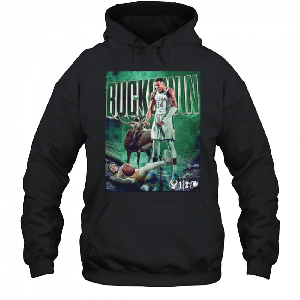 Milwaukee Bucks beat Indiana Pacers win NBA shirt