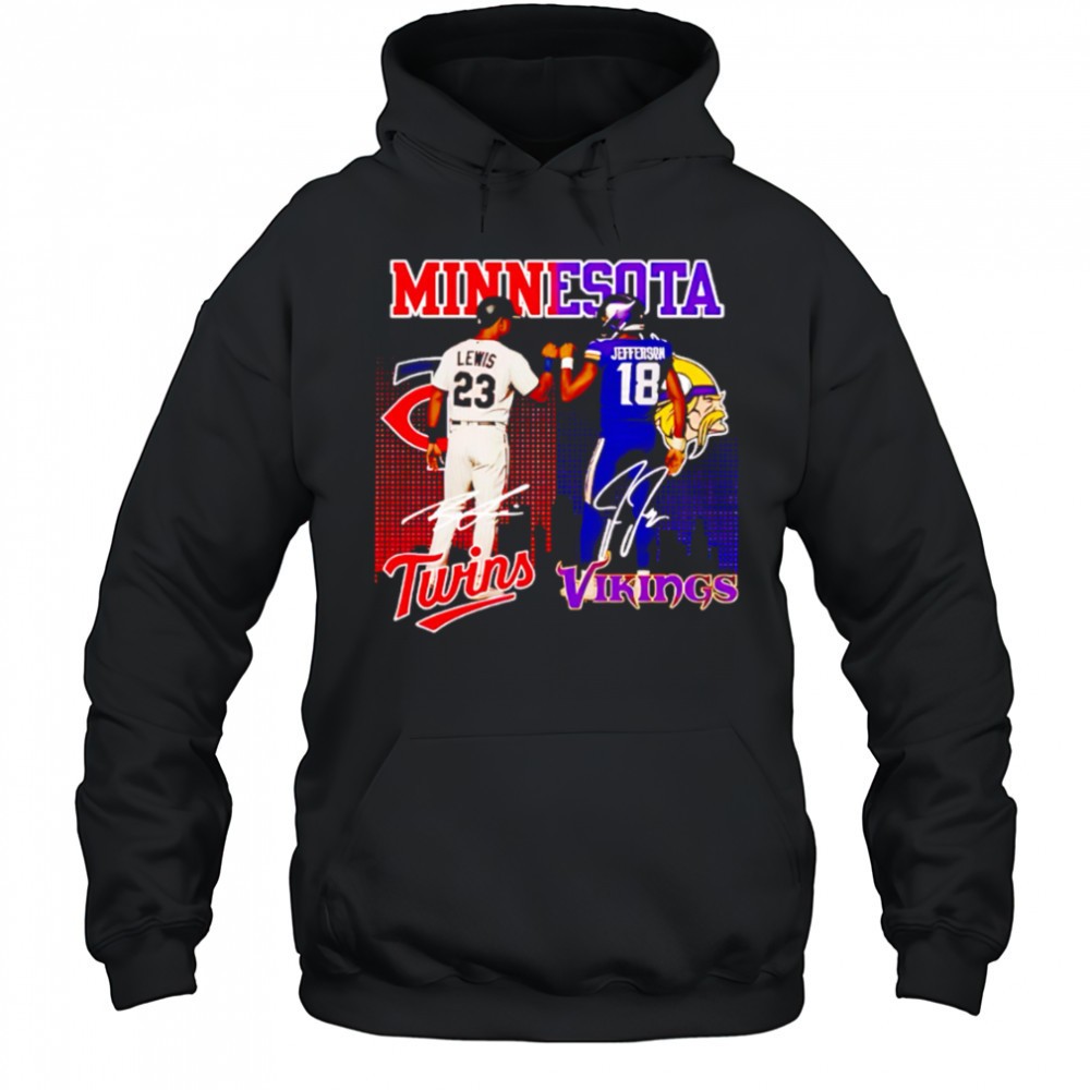 Minnesota Royce Lewis Minnesota Twins and Justin Jefferson Minnesota Vikings shirt