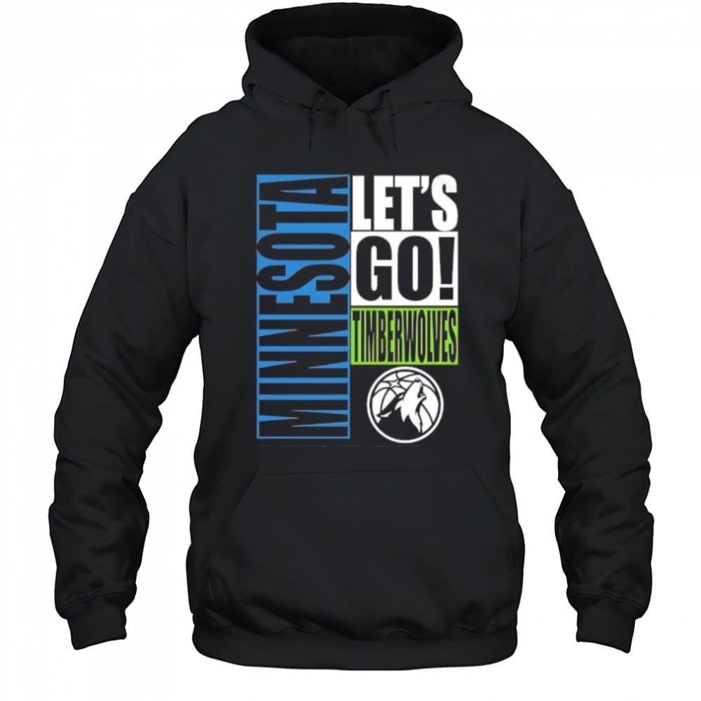 Minnesota Timberwolves lets go design shirt