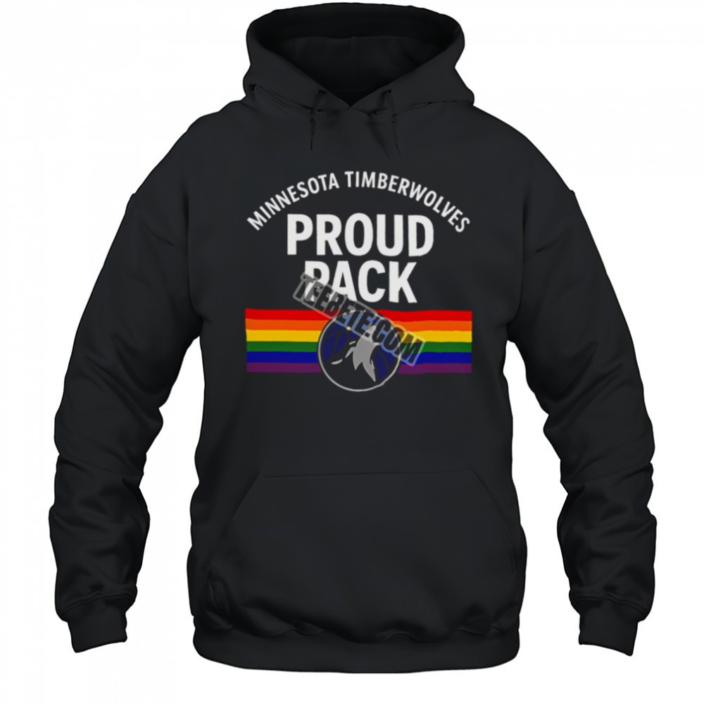 Minnesota Timberwolves Lgbt Pride Proud Pack Shirt