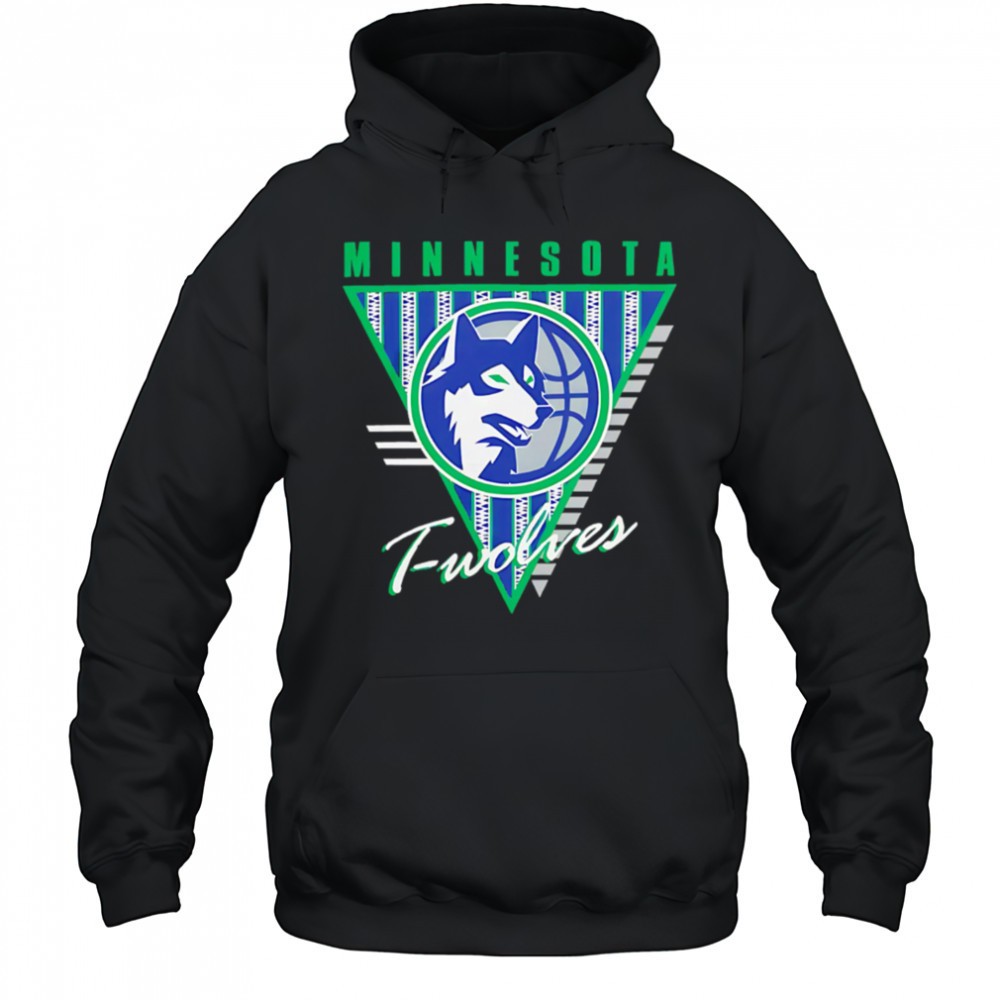 Minnesota Timberwolves Mitchell & Ness Worldwide Collection Tri-Logo shirt