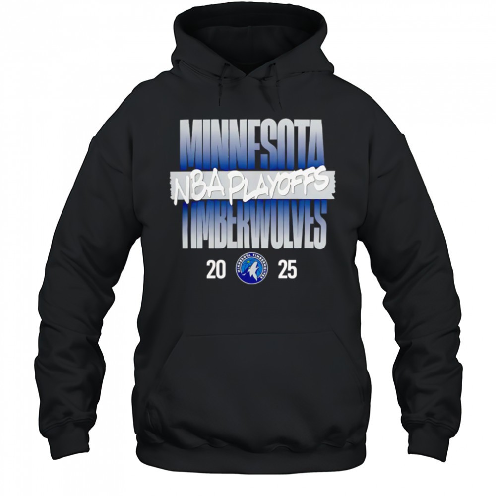 Minnesota Timberwolves NBA Playoffs 2025 simple shirt