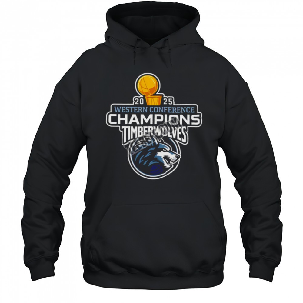 Minnesota Timberwolves Playoffs 2025 Western Conference Champions Shirt