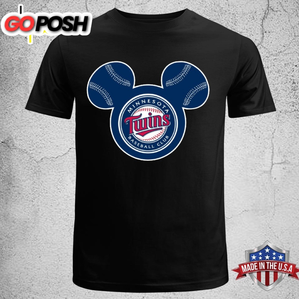 Minnesota Twins Baseball Mickey Mouse Disney T-shirt