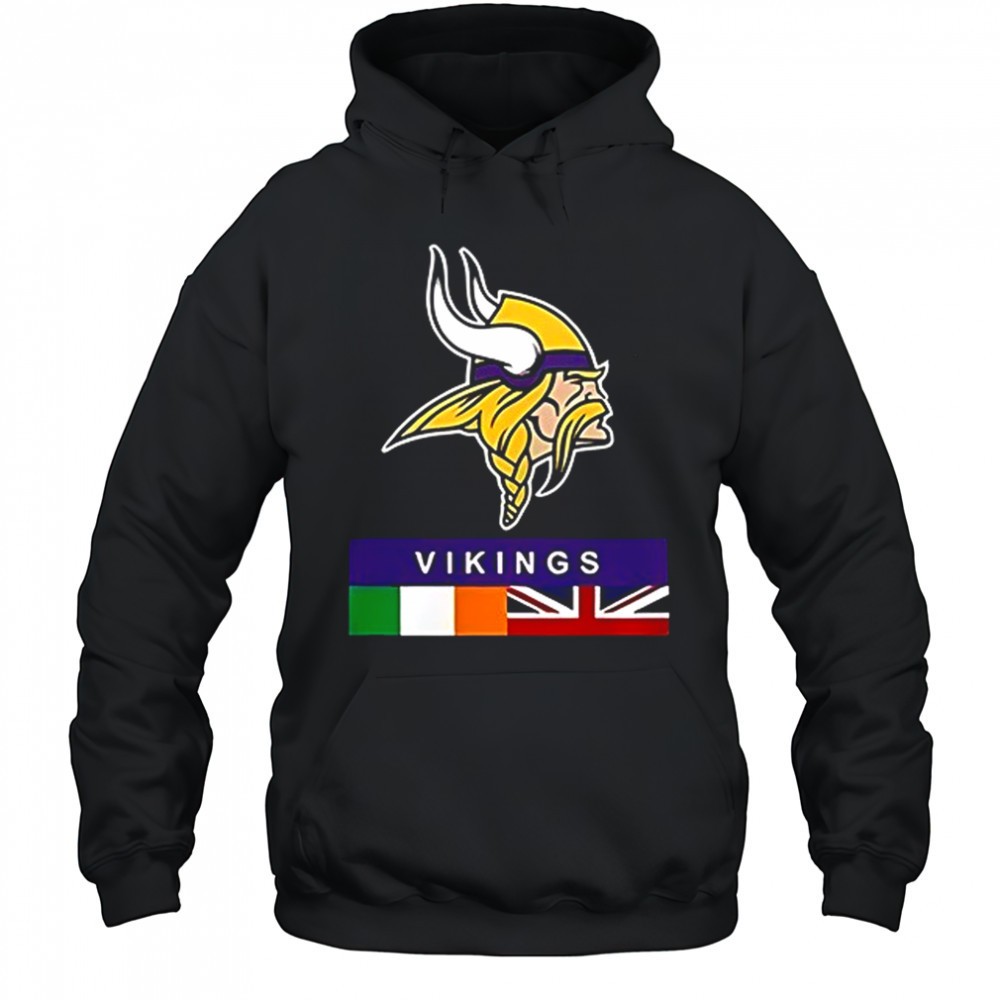 Minnesota Vikings 2025 dublin and London Vikings shirt