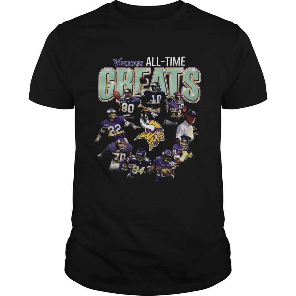 minnesota-vikings-all-time-great-players-signatures-shirt-y507m3ci Minnesota Vikings all time great players signatures shirt