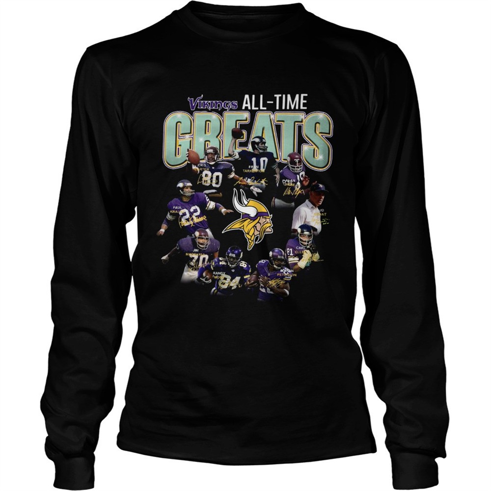minnesota-vikings-all-time-great-players-signatures-shirt-y507m3ci Minnesota Vikings all time great players signatures shirt