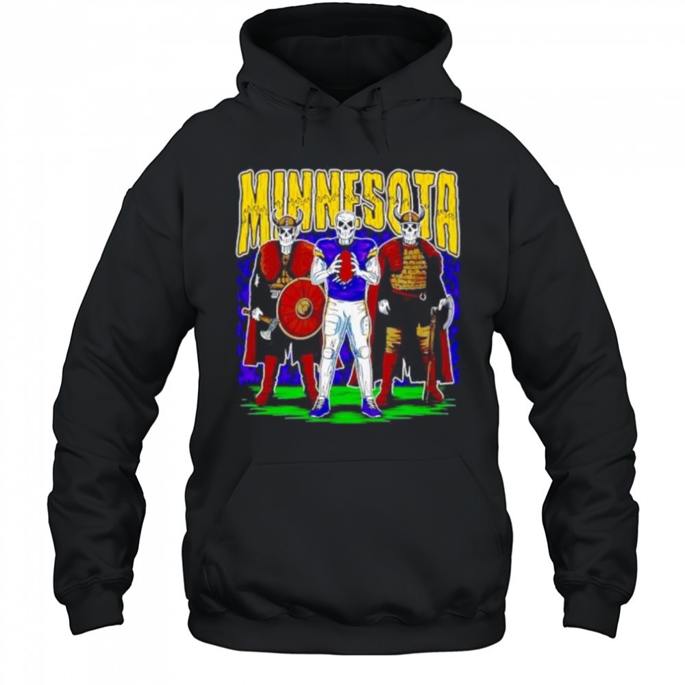 Minnesota Vikings Guard Skeletons Football shirt