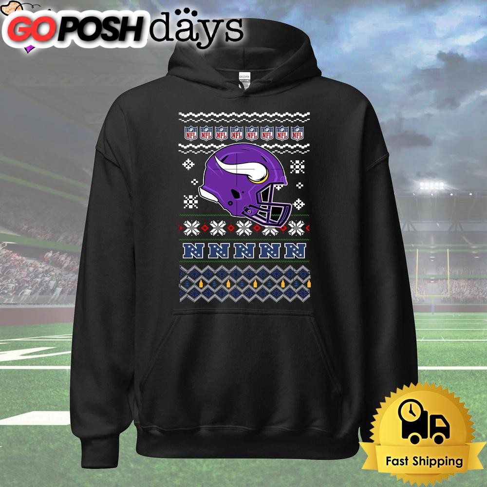 minnesota-vikings-helmet-team-christmas-t-shirt-gi8zwtbw Minnesota Vikings Helmet Team Christmas T Shirt