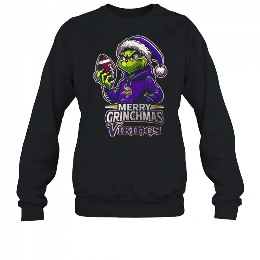 minnesota-vikings-merry-grinchmas-they-hate-us-because-they-aint-us-shirt-v6n9uker Minnesota Vikings Merry Grinchmas they hate us because they aint us shirt