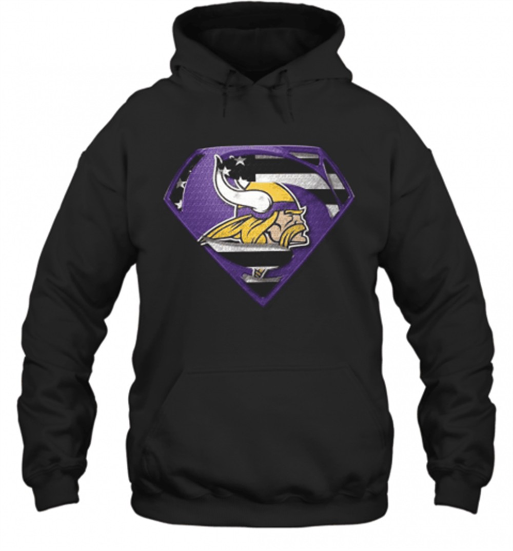 Minnesota Vikings Superman T-Shirt