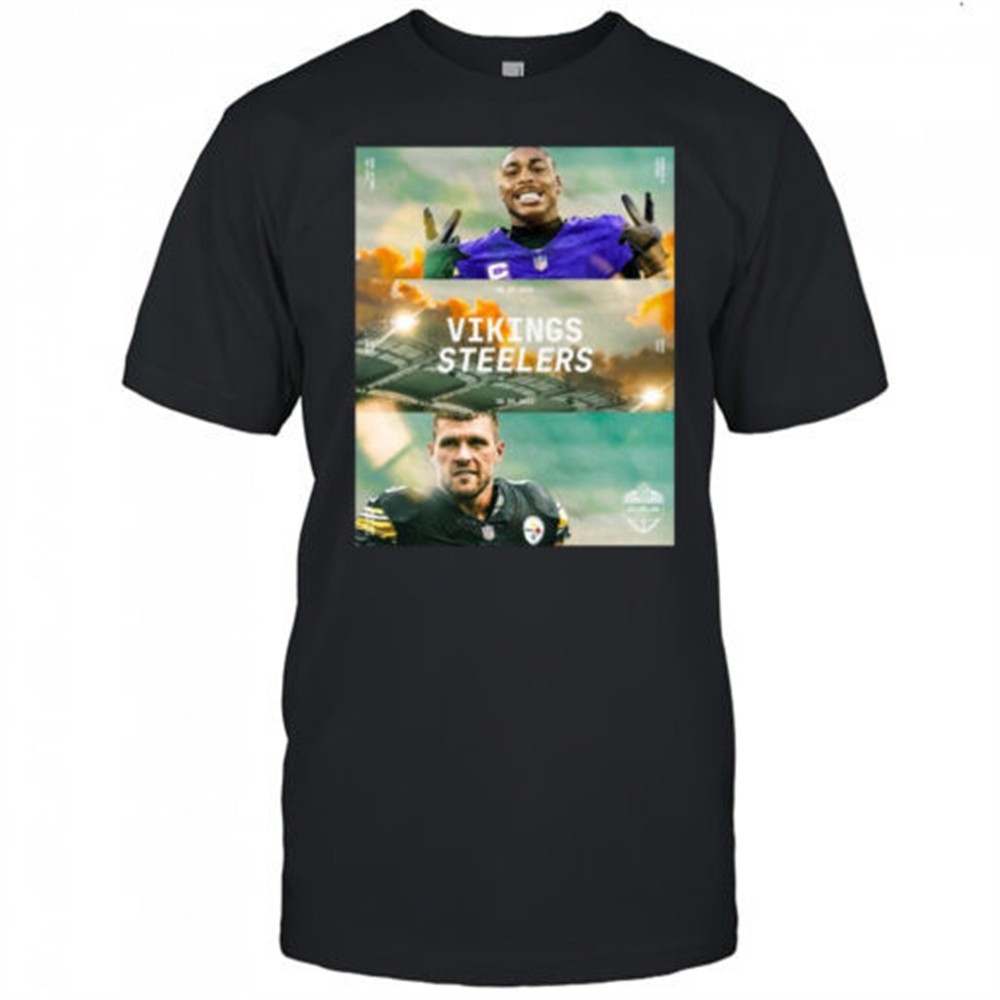 minnesota-vikings-vs-pittsburgh-steelers-28-09-2025-nfl-dublin-game-croke-park-p-kfa78rcz Minnesota Vikings Vs Pittsburgh Steelers 28 09 2025 NFL Dublin Game Croke Park Poster t-shirt
