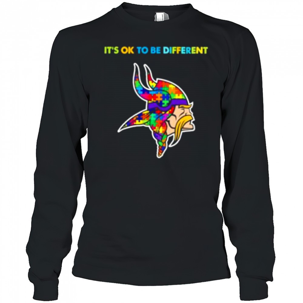 minnesota-vikings-x-autism-awareness-its-ok-to-be-different-shirt-c4cw7m38 Minnesota Vikings x Autism awareness its ok to be different Shirt