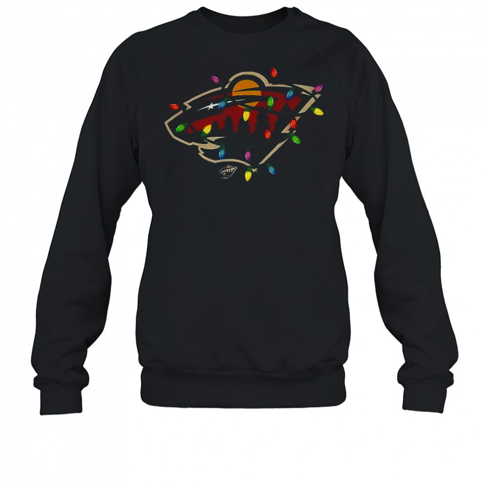 minnesota-wild-logo-holiday-merry-christmas-lights-shirt-xd4ft7jd Minnesota Wild logo Holiday Merry Christmas lights shirt
