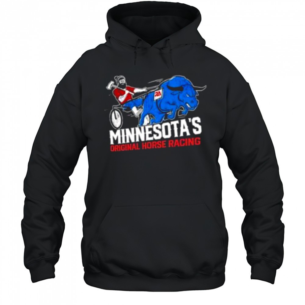 Minnesotas original horse racing shirt