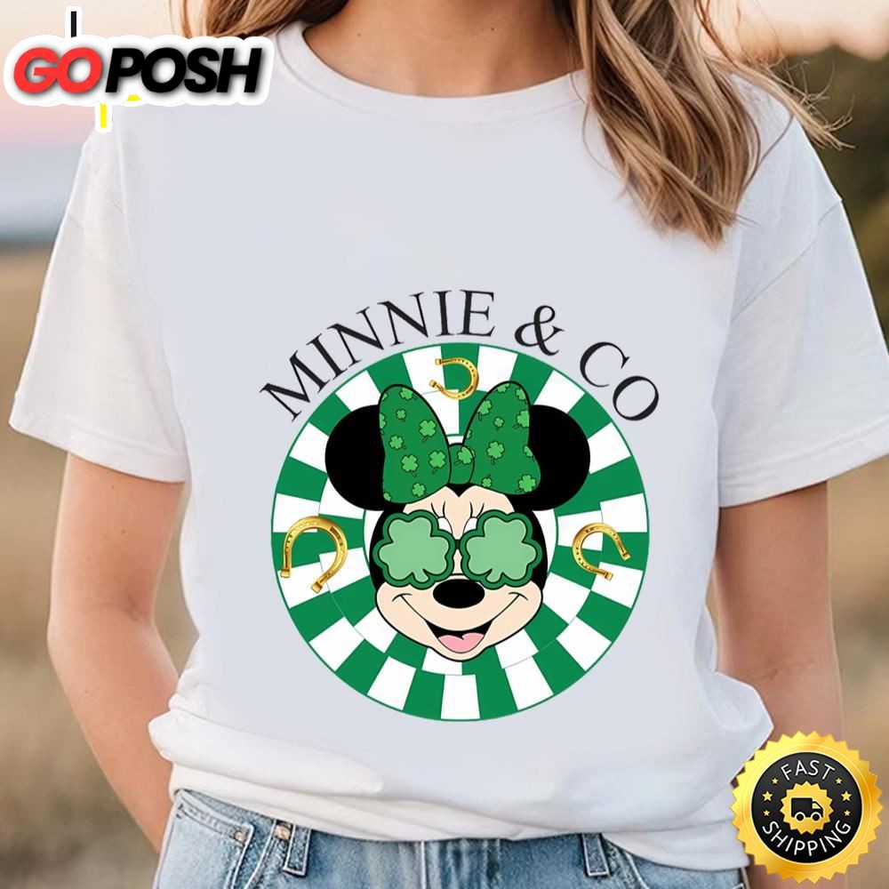 Minnie Mouse And Co Saint Patricks Day Shirt