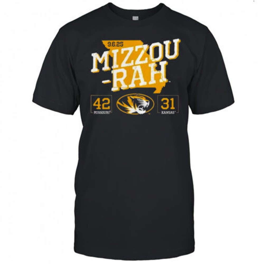 missouri-tigers-beat-kansas-jayhawks-2025-score-t-shirt-h4sbuala Missouri Tigers Beat Kansas Jayhawks 2025 Score T-Shirt