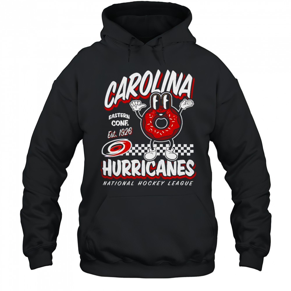 Mitchell & Ness Carolina Hurricanes Black Local Food 2025 T-Shirt