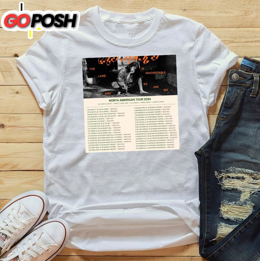 Mitski 2025 North American Tour Poster Unisex T-Shirt