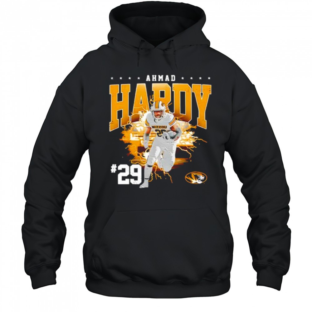 Mizzou Tigers NIL Ahmad Hardy #29 Character Design shirt