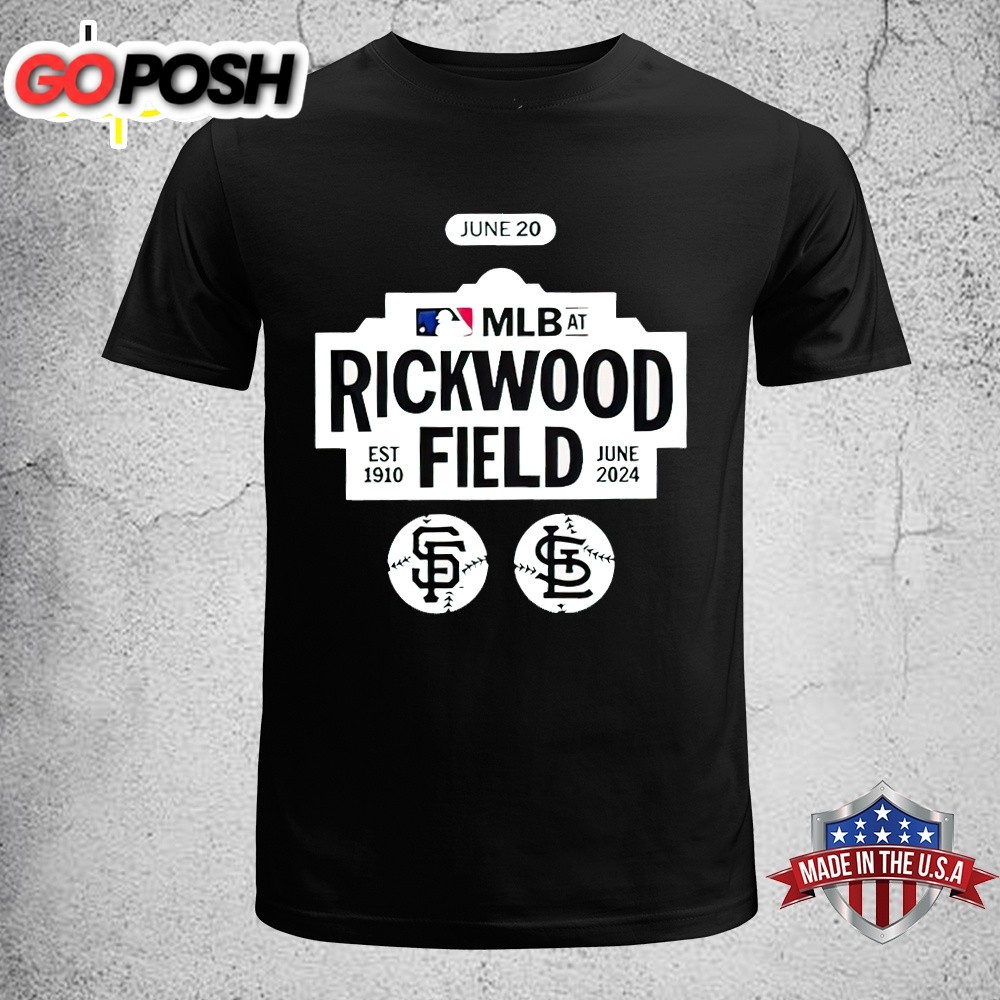 MLB At Rickwood Field Est 1910 San Francisco Giants vs Louis Cardinals On June 20 2025 Unisex T-Shirt