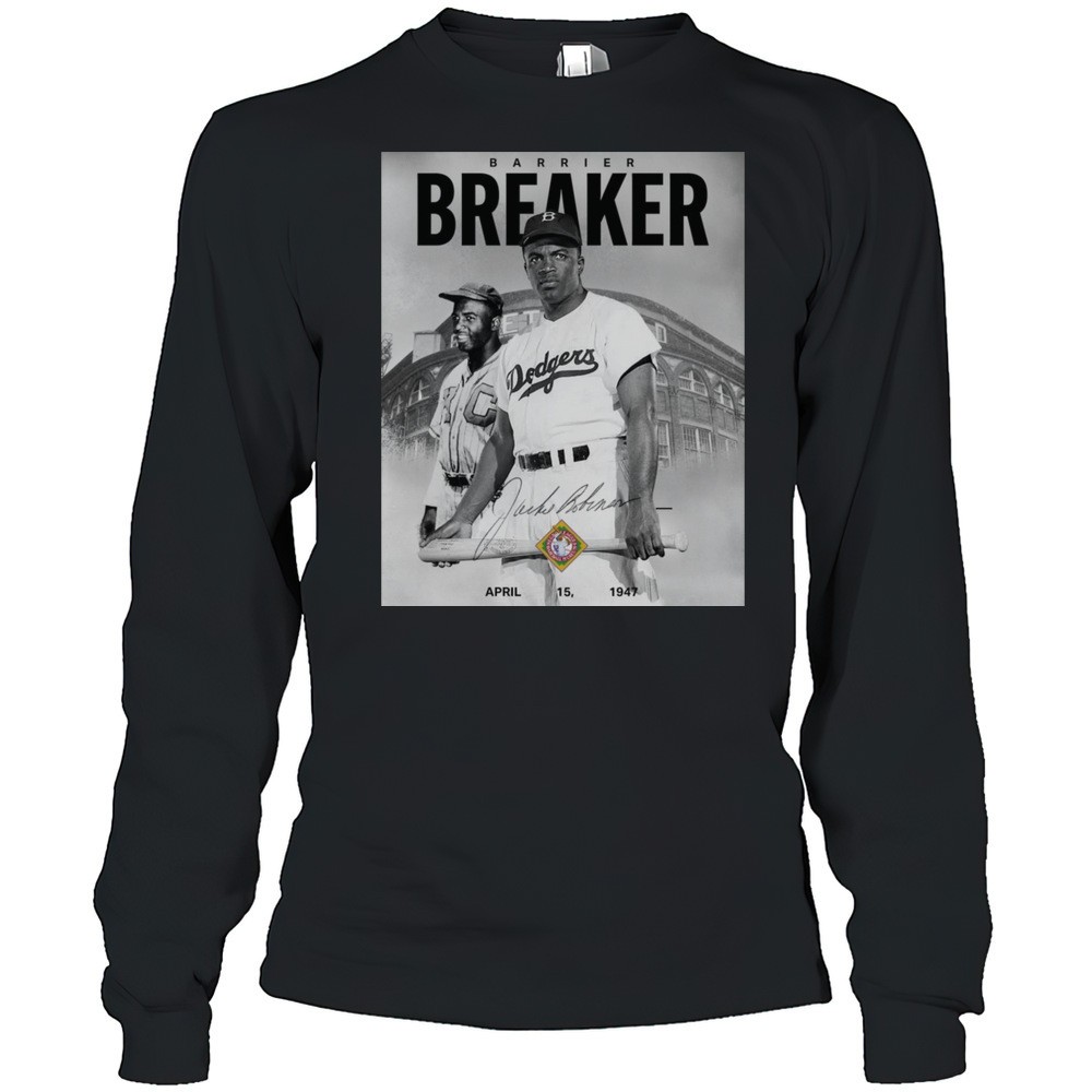 mlb-los-angeles-dodgers-barrier-breaker-april-15-1947-signature-poster-t-shirt-xd22bmi6 MLB Los Angeles Dodgers Barrier Breaker April 15 1947 Signature Poster T-shirt