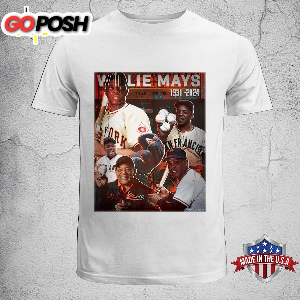 MLB Missed Legend Willie Mays 1931- 2025 Unisex T-Shirt