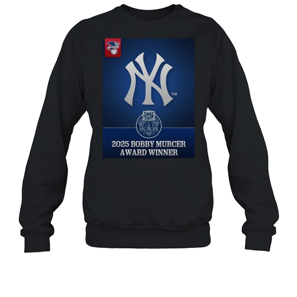 MLB New York Yankees BAT Baseball Assistance Team 2025 Bobby Murcer Award Winner Poster T-shirt