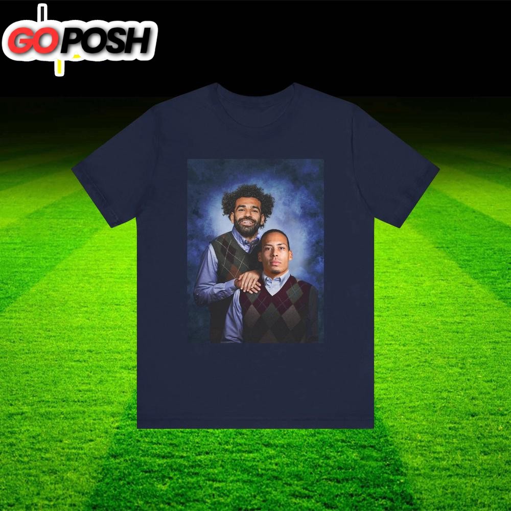 Mo Salah Virgil TShirt Funny Liverpool Soccer Football T Shirt
