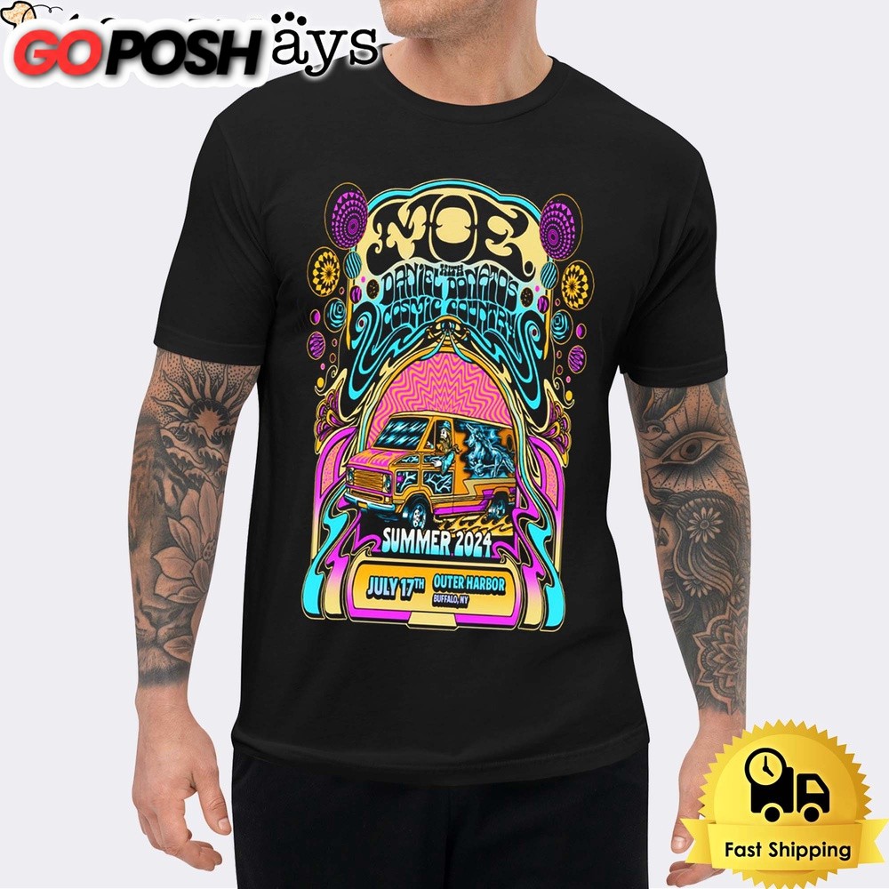 Moe Band Tour In Buffalo New York On July 17 2024 Unisex T-Shirt