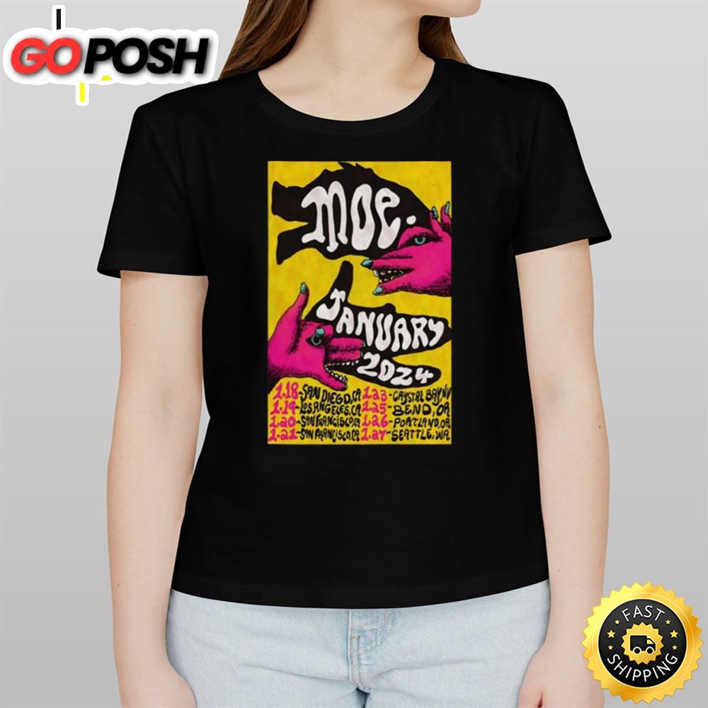 Moe. Tour January 2025 Shirt