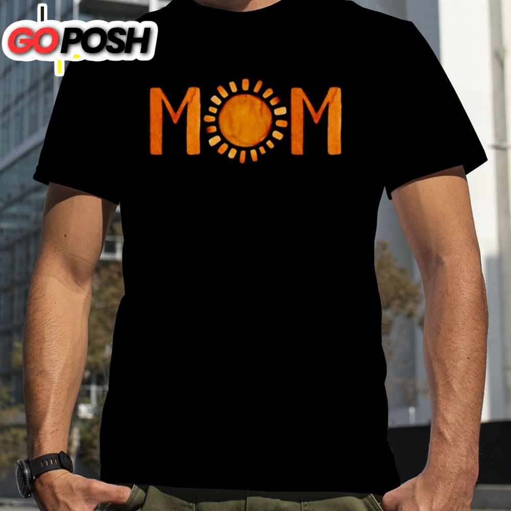 Mom Watercolor Yellow Sunshine Mothers Day Shirt