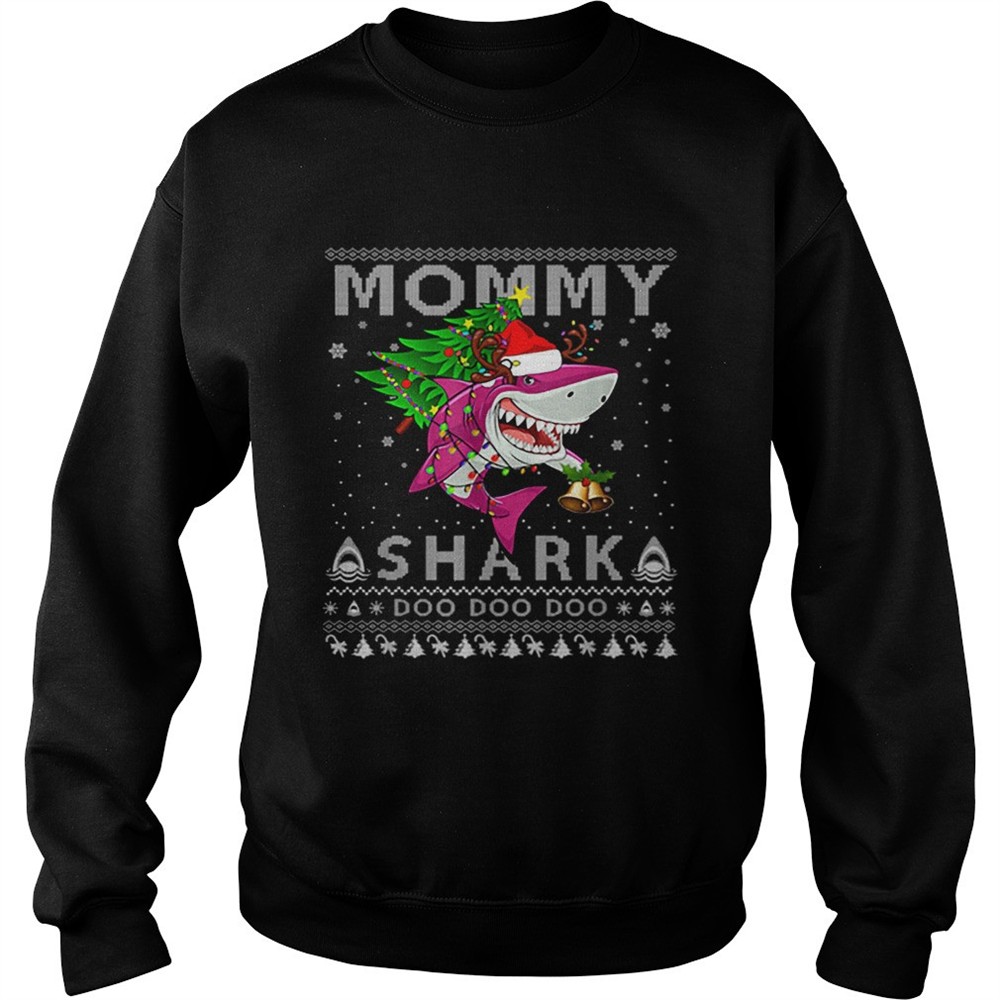 Mommy Shark Santa Doo Doo Doo Christmas Ugly shirt