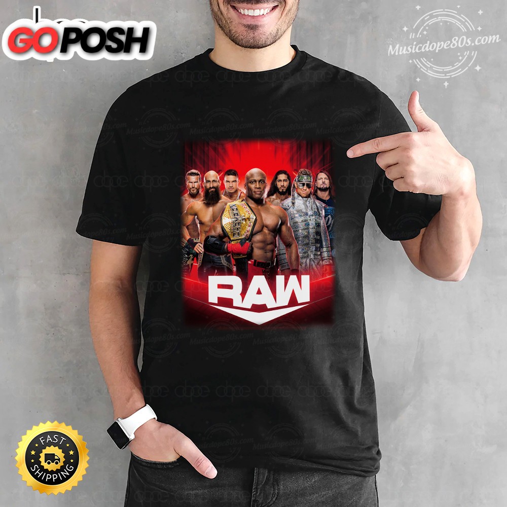 Monday Night Raw – Wwe Black Unisex T Shirt