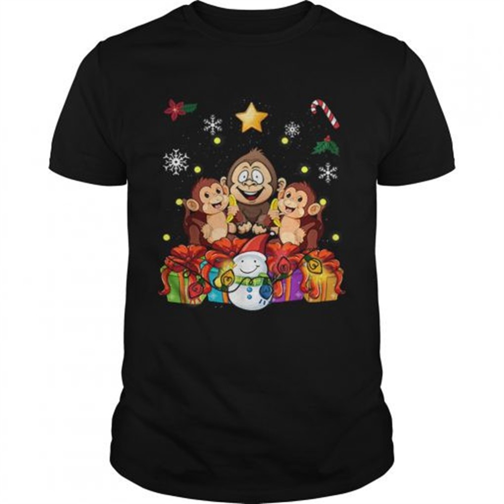 monkey-christmas-tree-cute-decor-shirt-8ey11q4b Monkey Christmas Tree Cute Decor shirt