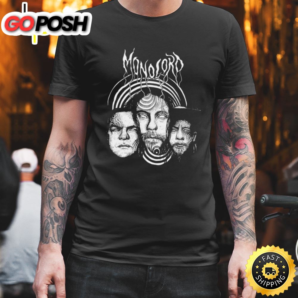 Monolord Audhumbla Tour 2025 Unisex Black T-shirt